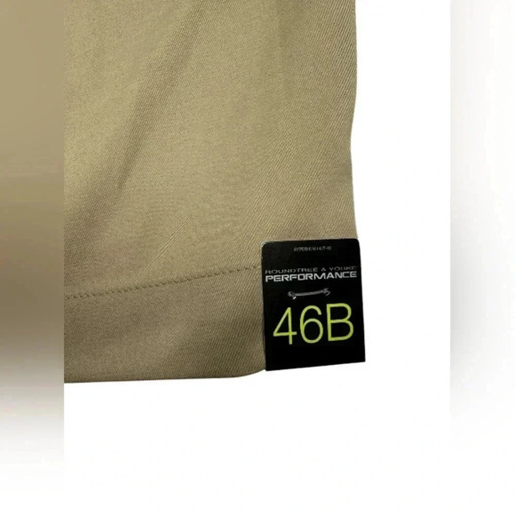 Roundtree &  Yorke NWT Performance Big Man Shorts Khaki Size 46B - Picture 8 of 9